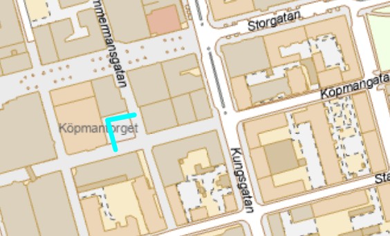 Karta som visar var den nya Hertsökolan byggs