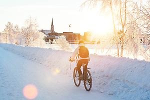 Cykla till skolan året runt