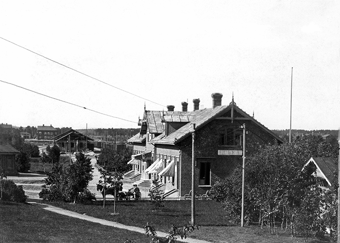 Järnvägsstation 1895