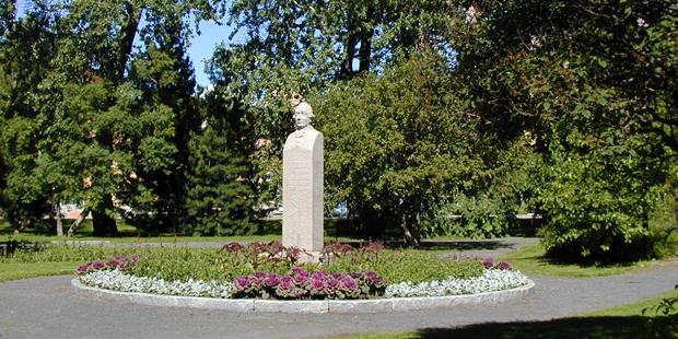 Hermelinparkens staty