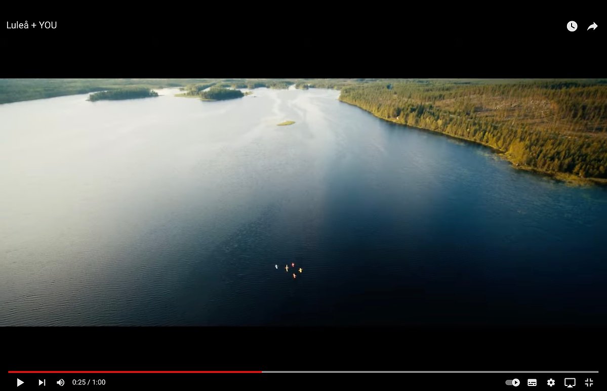 Skärmdump på film från Youtube