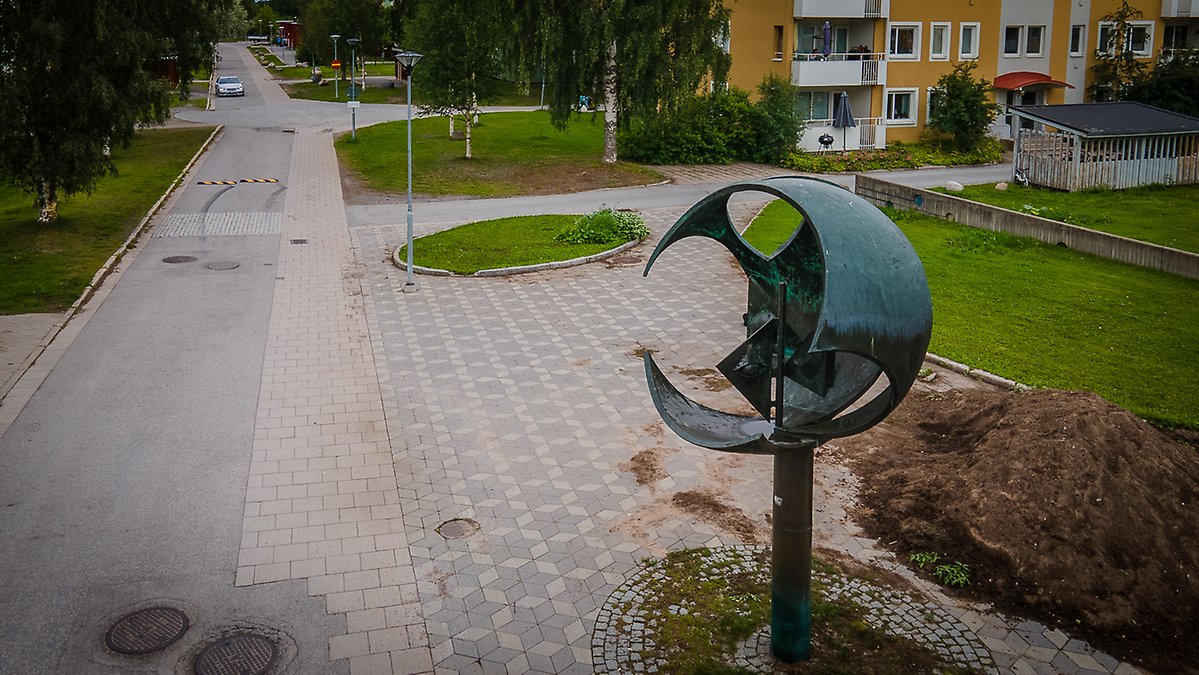 Vy över Gryning och det omgivande kvarteret