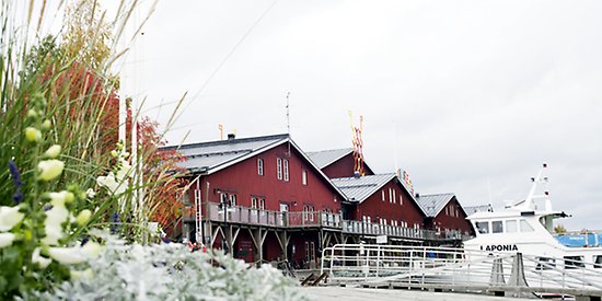 Foto på Norra hamnmagasinet